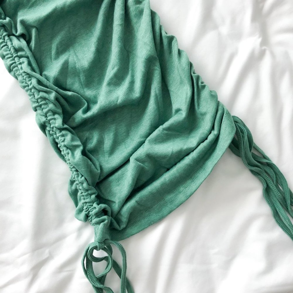 Drawstring Slim Dress - Picture 11 of 11